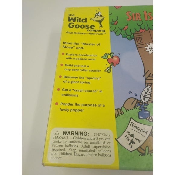 Sir Isaac Newton Science & The Notion Of Motion The Wild Goose Company Kid Game - Picture 2 of 12